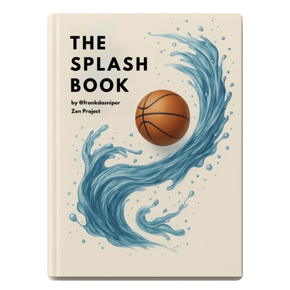 White Minimalist Simple Thank You Card - 12 The Splash Book 解鎖Curry的神射訓練法