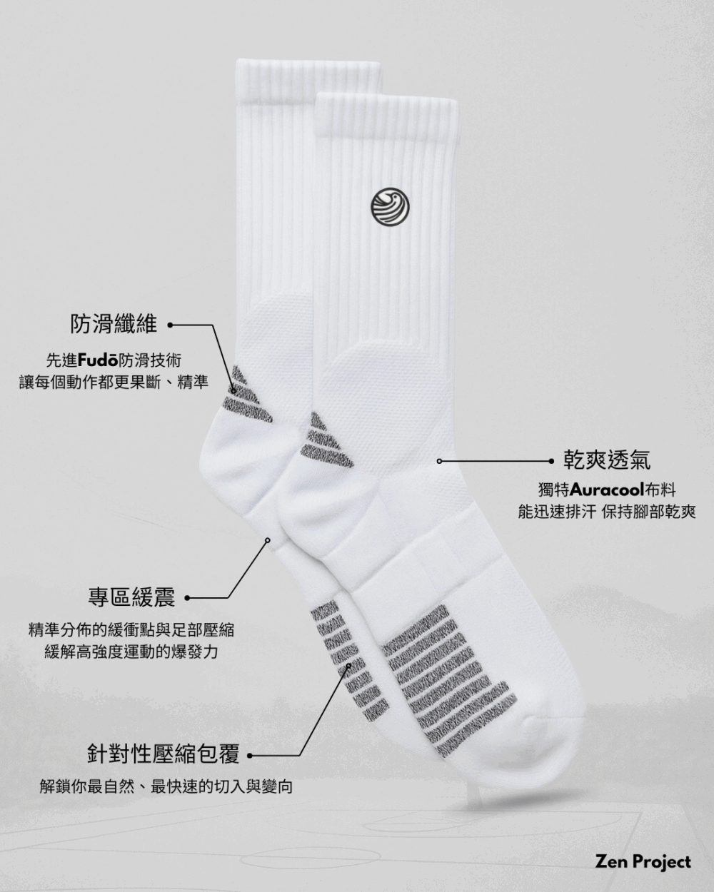 Zen Speed 第一步籃球襪.zip - 2 Zen Speed 第一步籃球襪