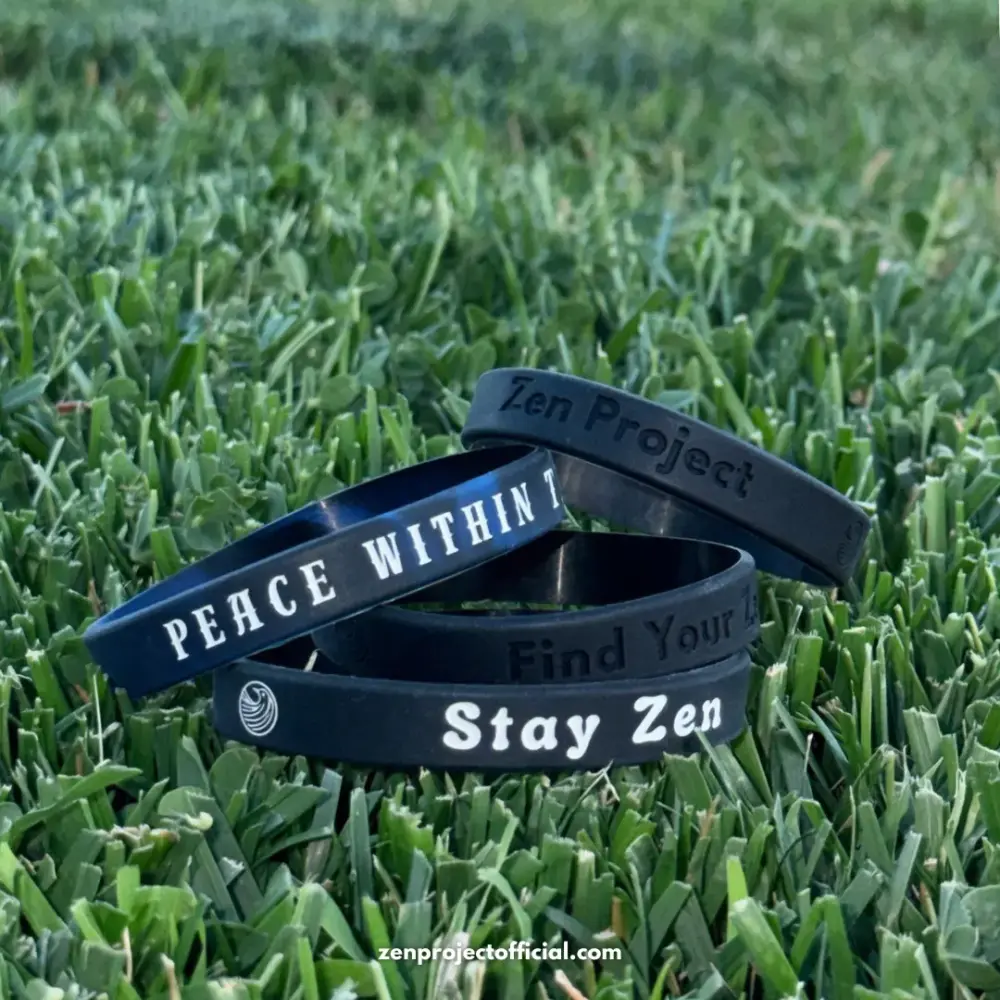 10 Zen Synergy Wristbands / Stay Zen