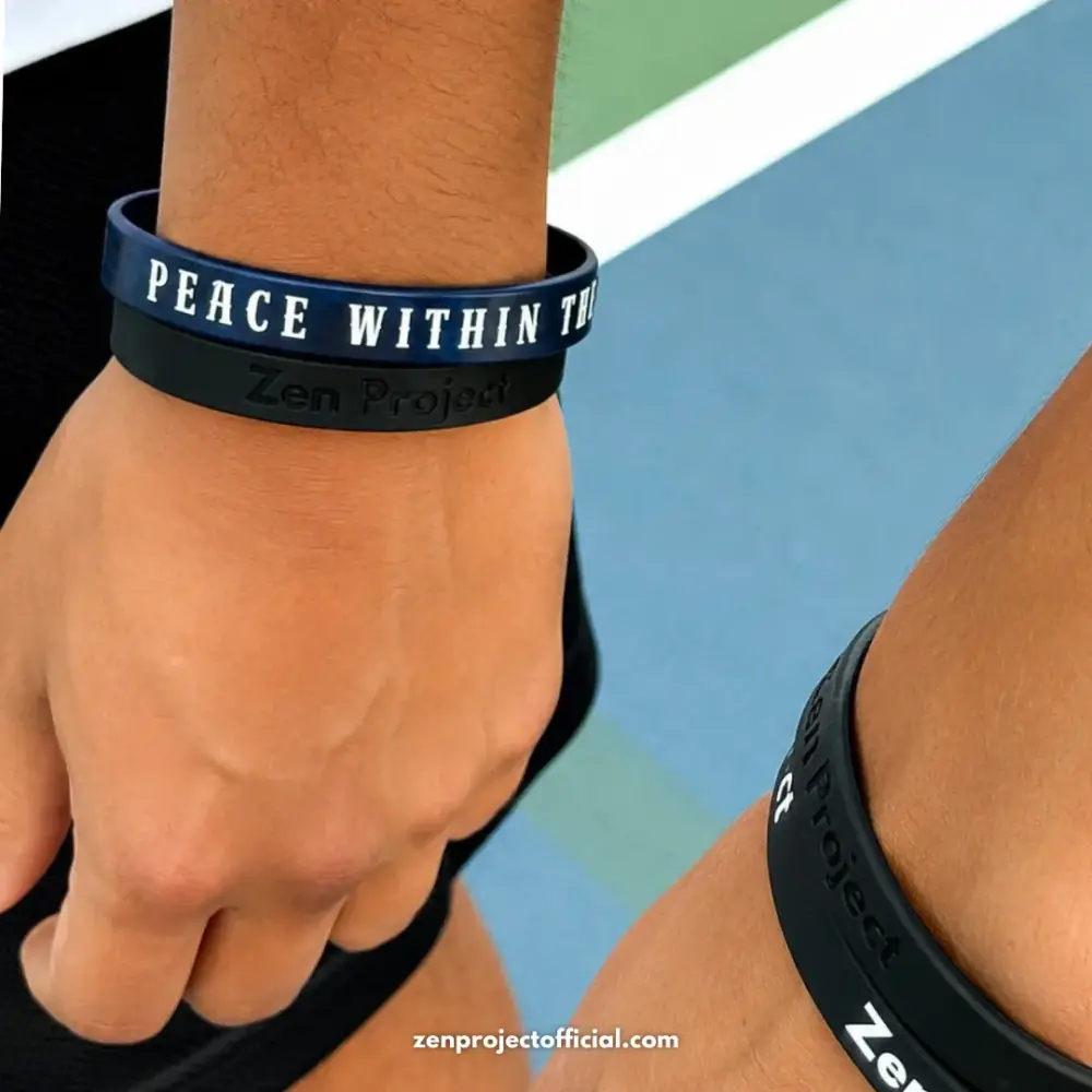 ejfiwjfi Zen Synergy Wristbands / Peace Within the Storm